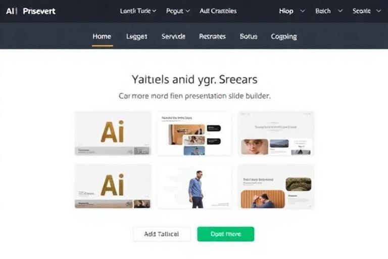 Ảnh xem trước công cụ AI SlideGenius